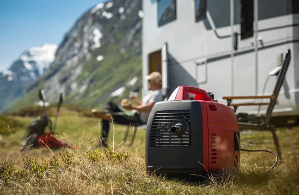 External portable RV generator for boondocking. (Image: Shutterstock)